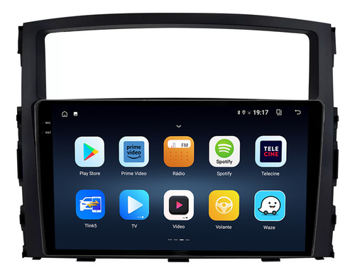Multimidia Pajero Full 07/12 9p Android Carplay Iplay 64gb