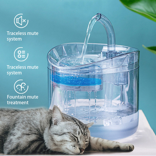 Bebedero Usb De 2 Litros Para Mascotas, Gatos Y Perros