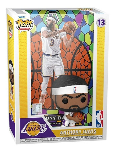 Funko Pop! Cartas colecionáveis: NBA - Anthony Davis Mosaic