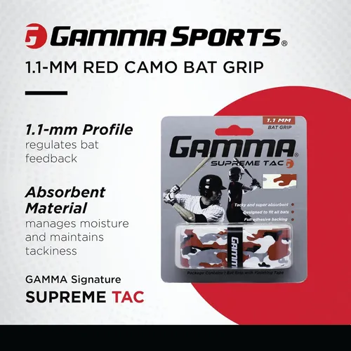 Envoltura De Agarre De Béisbol Supreme Tac 0.043 In