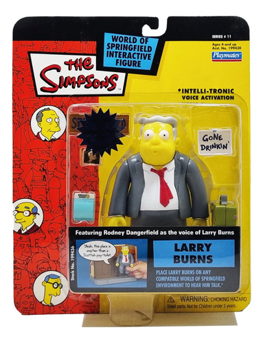 Playmates - The Simpsons - Larry Burns