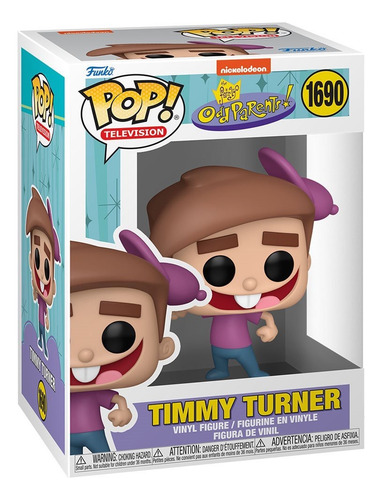 Padrinos Mágicos Fairly Oddparents Funko Pop! Case Of 3 (Usado)