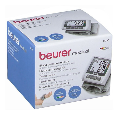 Tensiometro Digital De Muñeca Beurer Bc30 120 Memorias