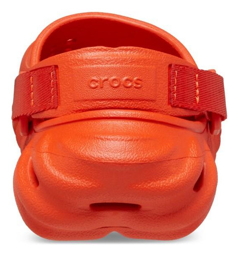 Sandália Crocs Echo Clog T Lava