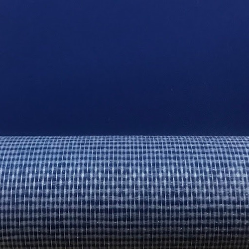 Imagen 1 de 3 de Cicap Bagun Tela Lona Plastica Azul Marino Por Metro