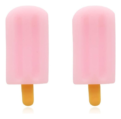 Pendientes De Paleta Para Mujer, Lindos Aretes De Helado De 