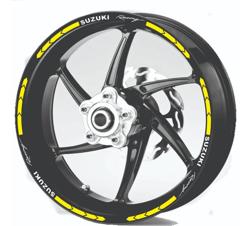 Imagen 2 de 10 de Calcos Suzuki Llantas + Regalo - 00161 Graficastuning