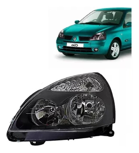 Optica Renault Clio 2004/2005 F/negro 871 Izq/der