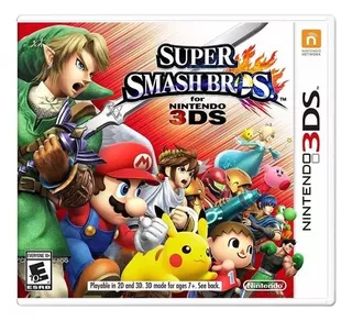 Super Smash Bros Nuevo Fisico Nintendo 3ds