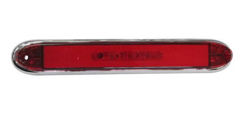 Tira Roja 4 Leds Gel Alta/baja/estrobo