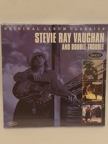 Steve Ray Vaughan Original Album Classics Cdx3 Nuevo 