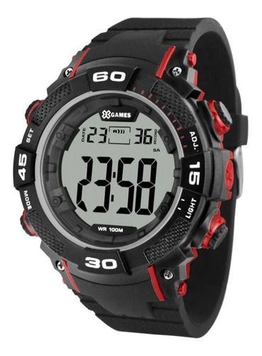 Relógio X Games Masculino Digital Lançamento Pulso Xmppd560