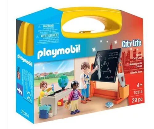 Playmobil Set De Colección Maletín De Colegio