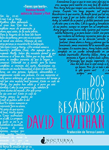 Dos Chicos Besãâ¡ndose, De Levithan, David. Editorial Nocturna Ediciones, Tapa Blanda En Español