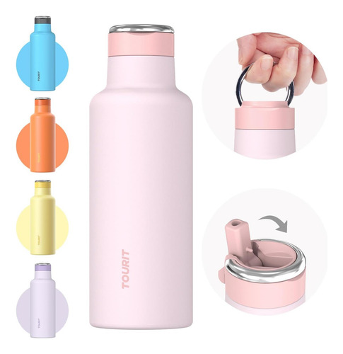 Tourit Botella De Agua Aislada, Botellas De Agua De Acero In
