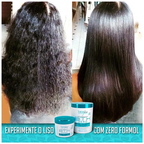 02 Botox Zero Sem Formol Forever Liss Ultra Hidratante 1kg