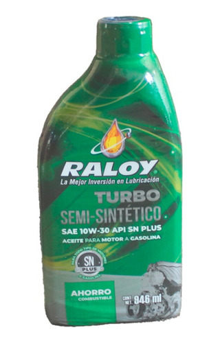 Aceite Raloy Semisintético Plus 10w30 .946lt. Cod. Ral8216