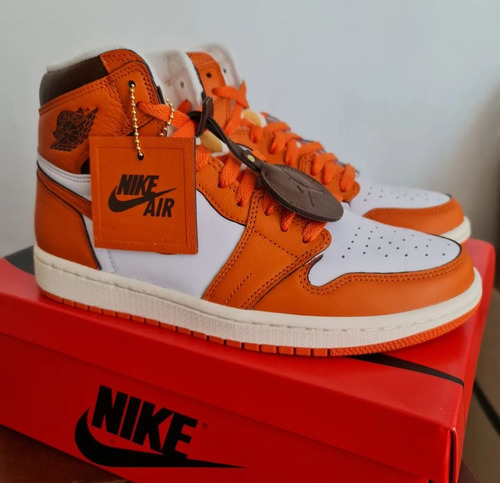 Tenis Originales Jordan 1 High Starfish 6mx