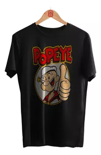 Polo Playera Personalizada Popeye Dibujo Retro