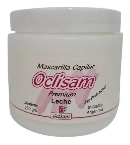 Baño De Crema Oclisam Mascarilla Capilar Premium Leche X250g