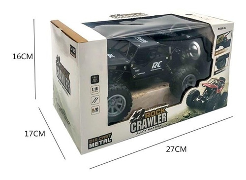 Auto Control Remoto 4x4 Rock Crawler Todoterreno