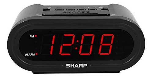 Alarma Digital Sharp Con Accuset - Reloj Inteligente Automát