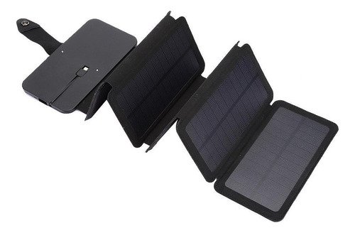 Cargador Con Panel Solar Plegable Para Teléfono, P/exterior
