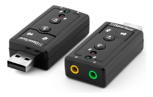 Tarjeta De Sonido Usb 7.1 Salida Audio Laptop Pc Musica
