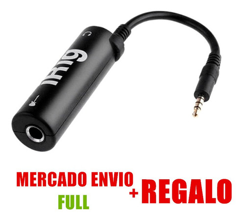 Interfaz Irig Ampliador De Guitarra Y iPhone + Regalo
