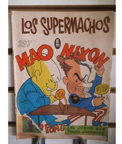 Comic Los Supermachos 297 Editorial Posada Vintage A