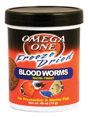 13g Blood Worms Gusanos Sangre Alimento Peces Acuario