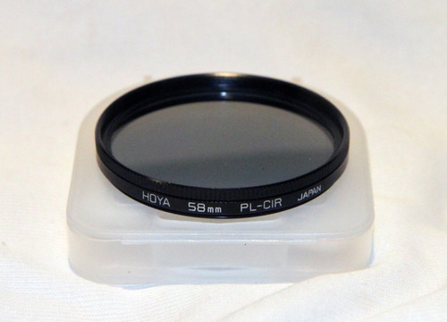 Filtro Hoya Polarizador Circular 58mm Made In Japan 