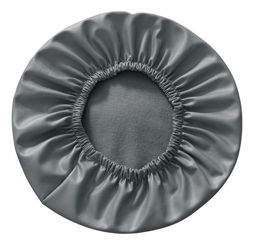 Protector Redondo Para Taburete De Bar, Funda Elástica Gris
