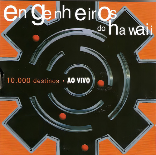 Cd Engenheiros Do Hawaii 10.000 Destinos Ao Vivo.100% Org