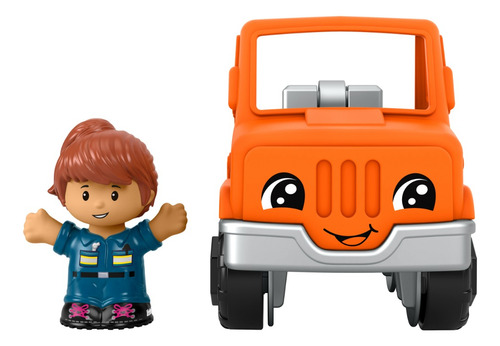 Fisher-price Little People Vehículos Pequeños Camión Naranja
