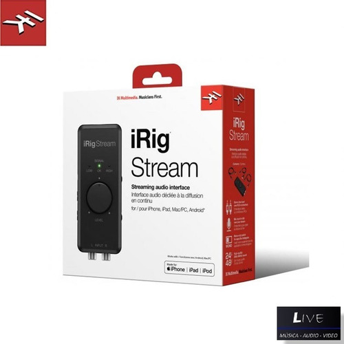 Interfaz De Audio Para Transmisión Irig Stream