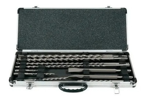 Juego De Mechas Y Cinceles Makita D-19174 Sds Plus 10 Piezas