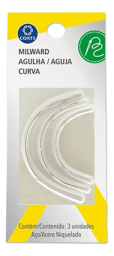 Kit Agulhas Curvas P/ Costura Darning Ba52000 - 02 Kits 03un