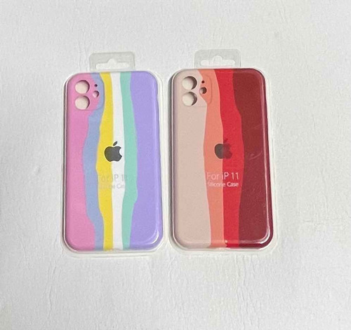 Silicone Case Multicolor iPhone 11