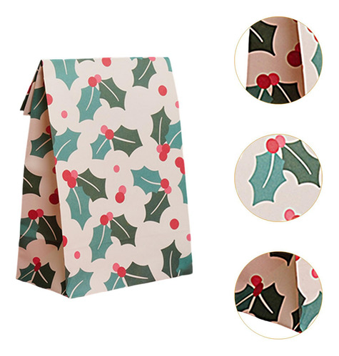 10 Bolsas Para Envolver Y Dulces, Bolsas De Verde Y