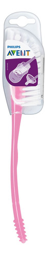 Cepillo Para Biberones Philips Avent, Sin Bpa, Rosa (paquete