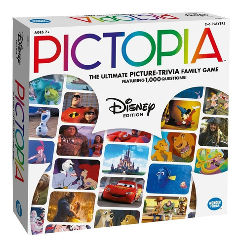 Pictopia Edicion Disney Foto Trivia Familiar De Toyco 