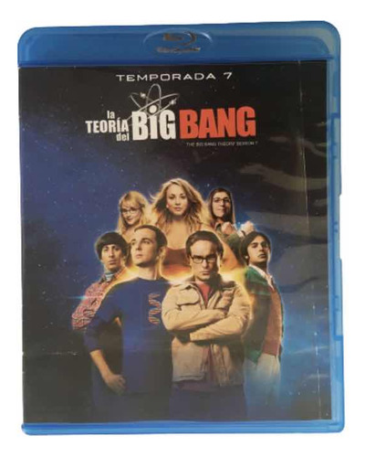 Bigbang Teoría Temp 7. 2 Blu-rays. Usados