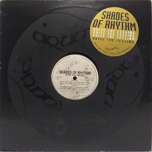 Vinilo Maxi - Shades Of Rhythm - Raise The Feeling 1996