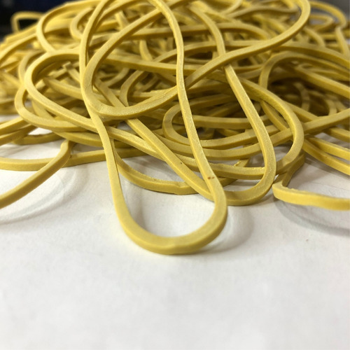 Kit 600un Elastico Liguinha Para Dinheiro - Amarelo
