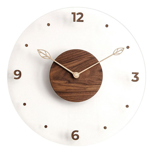 Reloj De Pared Redondo De Madera, Reloj De Pared, Moderno,