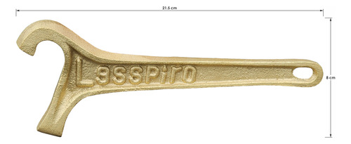 Lesspiro, Llave Universal Para Ajustar Coples De Hidrantes