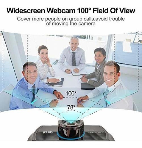 Camara Hd 1080p Microfono Usb Para Escritorio Pc Mac And