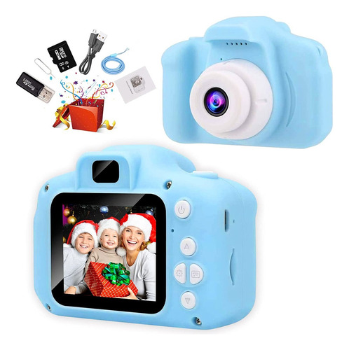 Cámara Infantil 1080p Mini Kids+tarjeta 8gb+lector