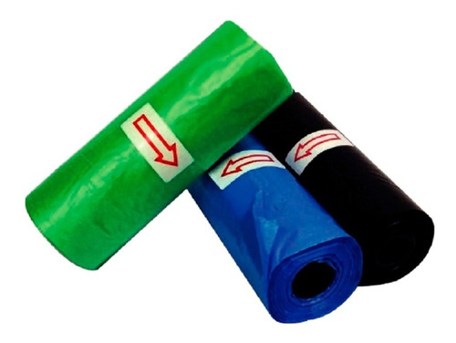 Imagen 2 de 10 de Bolsitas Sanitarias Perro Cancat 2 Packs De 10 Rollos C/u